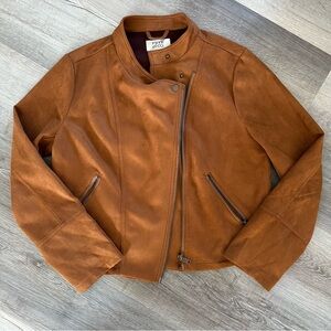 Frye & Co soft faux suede jacket, size L